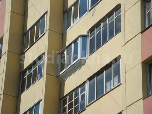 остекление с выносом