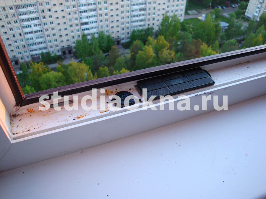 герметизация креплений в окнах пвх