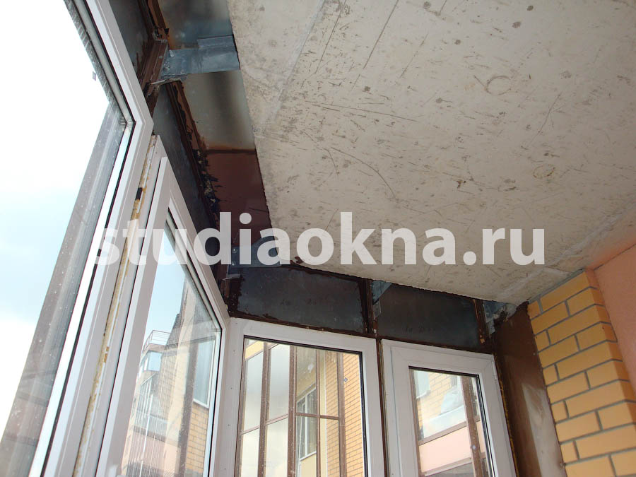 герметизация остекления балкона